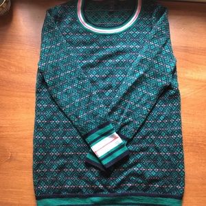 J Crew Tippi Fair Isle merino wool sweater